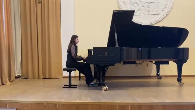 Злата Звягинцева. И.С.Бах Английская сюита №3 g-moll