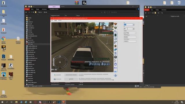 SA-MP Map nasıl büyültülür? can, para rengi nasıl değiştirilir? (ww.rina-roleplay.com) смотреть онлайн