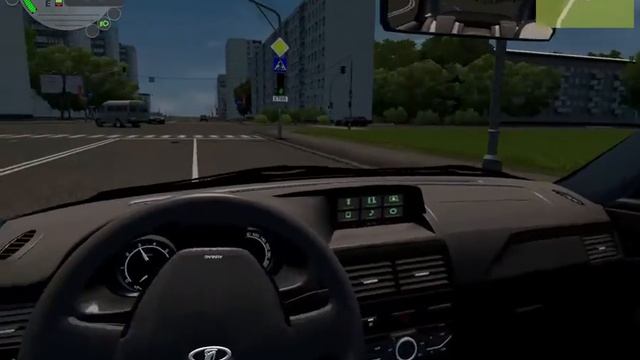 Бешеный водитель LADA Priora