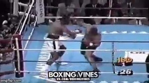 Тайсон укладывает спать очередного подражателя Али