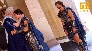 БРЭД ПИТТ И ЭРИК БАНА  ПОДГОТОВКА К ФИЛЬМУ ТРОЯ