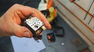 Stihl FS 55 - ТО с ремонтом карбюратора