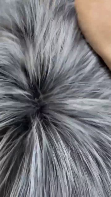 ❄️ Зимний Пуховик с натуральным мехом Чернобурки. смотреть онлайн