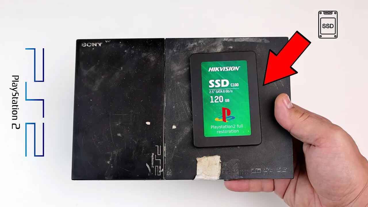 Восстановление и обновление PS2 с помощью SSD и HDMI | PS2 Pro-ASMR