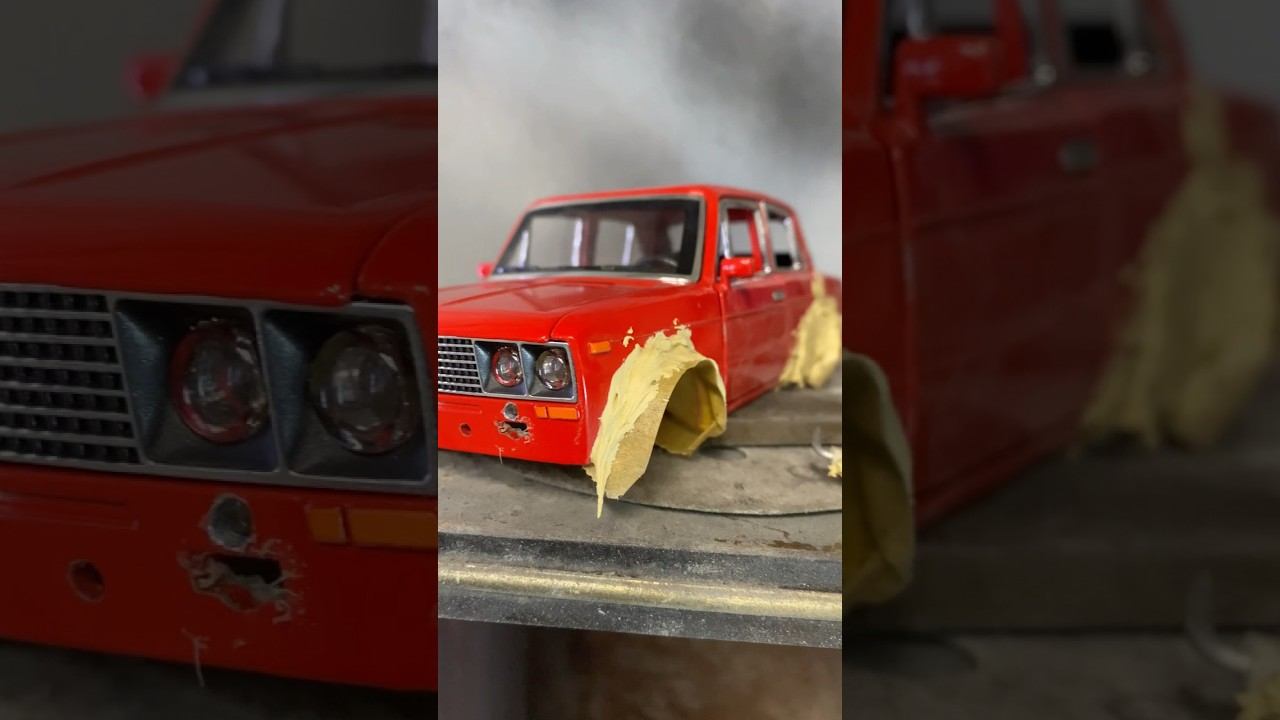 Подарок своими руками  #automobile #2106 #2107 #семадонна #моделька @chuma_aev