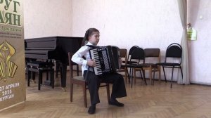 Конкурсные прослушивания 3 категория (аккордеон). Международный конкурс "Друг баян" (2025г.)