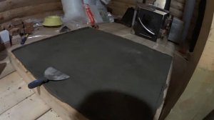 Стяжка под печь на деревянный пол