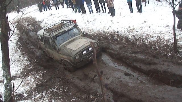 Новогодняя вылазка 05.01.12. УАЗ смотреть онлайн