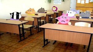 Мультики Свинка Пеппа 13 серия Пеппа принесла в класс жабу  Прикол от Энди Мультфильмы для детей