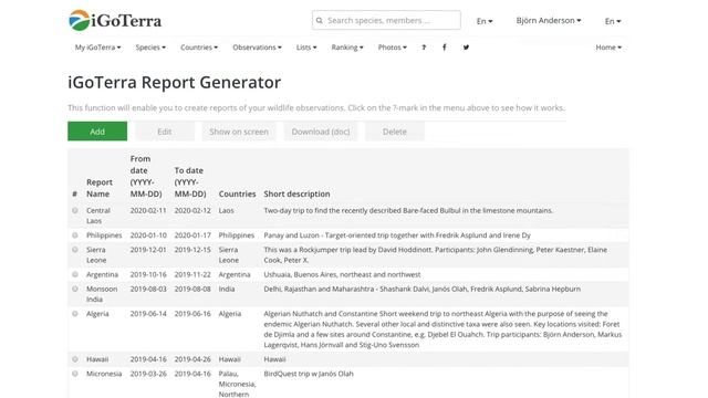 iGoTerra tutorial My Report Generator смотреть онлайн