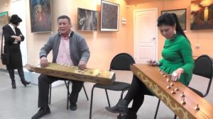 Горловое пение  Хакасская этника  Чатхан  Сергей Чарков с Юлей Чарковой