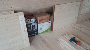 Простейший ШКАФ в НИШЕ на МАНСАРДЕ со скосом своими руками.