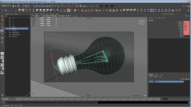 Modeling Tips - Symmetry & Translation Maya смотреть онлайн