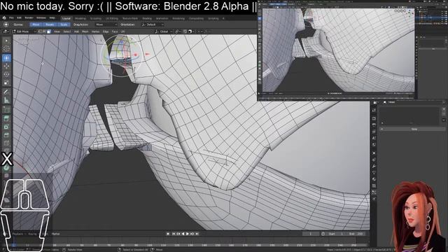 LIVESTREAMING || 3D Stuff || Zbrush and Blender 2.8 смотреть онлайн