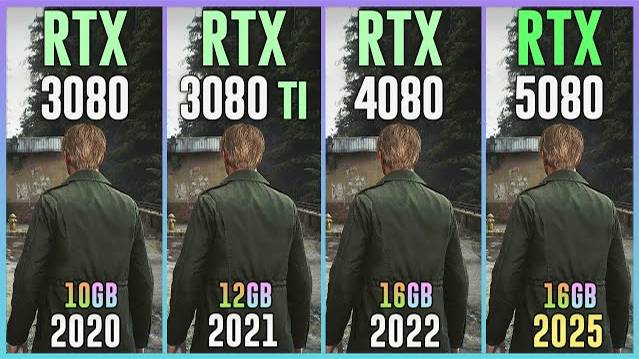 RTX 3080 vs RTX 3080 TI vs RTX 4080 vs RTX 5080 - Test in 20 Games смотреть онлайн