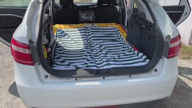 Сборы в поездку. Спальное место в Весте SW смотреть онлайн