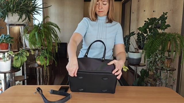 Дорожная сумка Polar П7096 черная смотреть онлайн