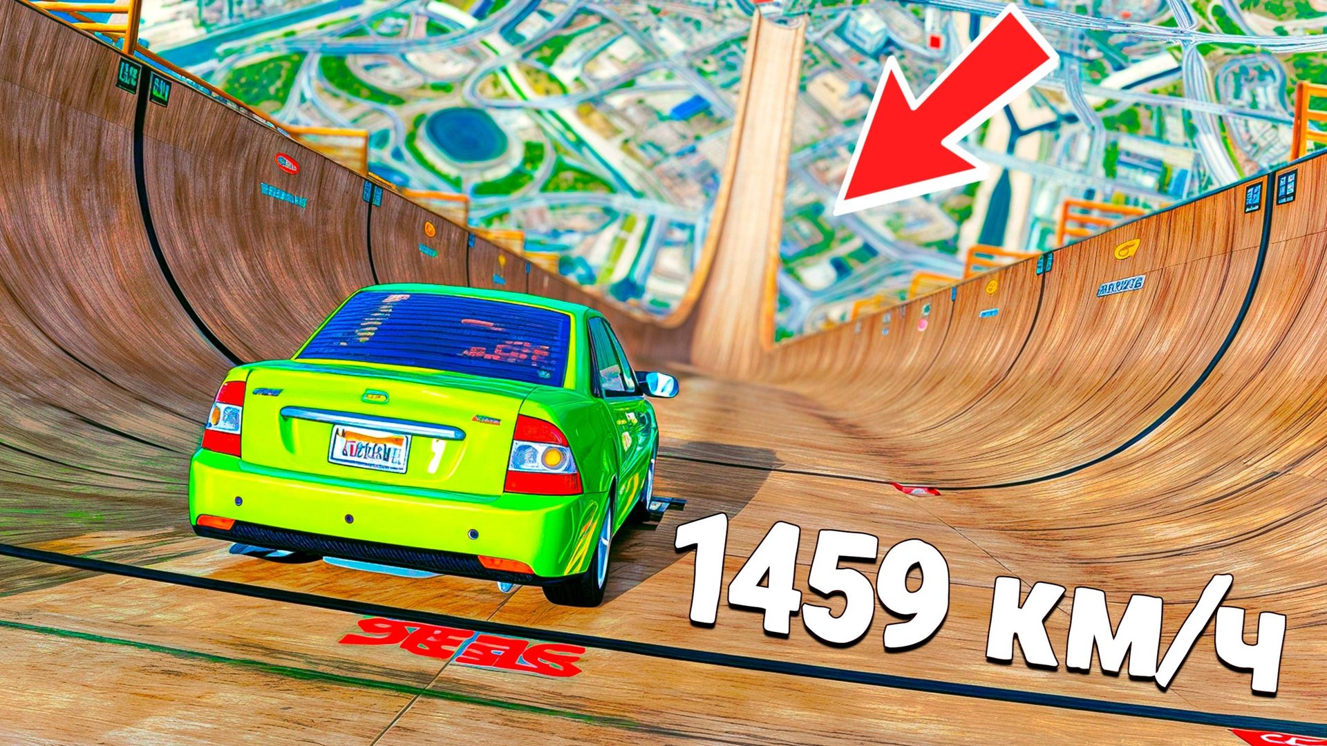 СПУСК С ГОРЫ БЕЗ ТОРМОЗОВ НА ЧИТ ТАЧКАХ В GTA 5 ONLINE! смотреть онлайн