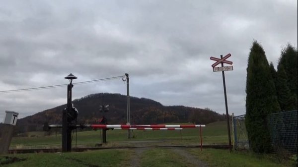 Železniční přejezd Velký Valtinov #1 - 20.11. 2021/Czech railroad crossing