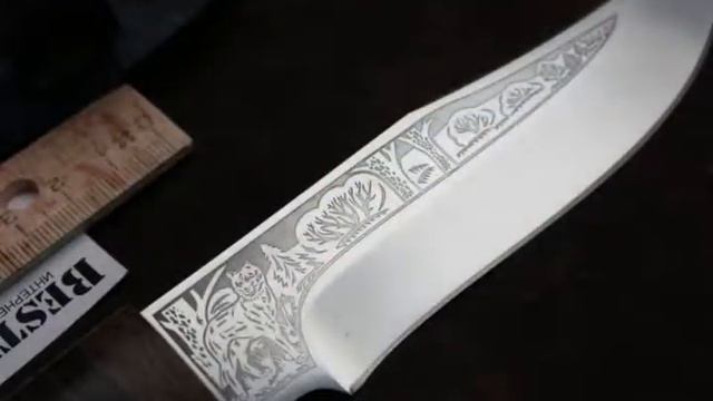 Нож с фиксированным клинком АиР Клычок-1 (кожа, 95х18) смотреть онлайн