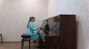 Данилова Софья, 12 лет, Калуга. А.Даргомыжский «Песня без слов», А.Наседкин «Шутка»