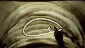 Рисуем зайца песком от 3 до 5 лет. Театр песочной анимации.