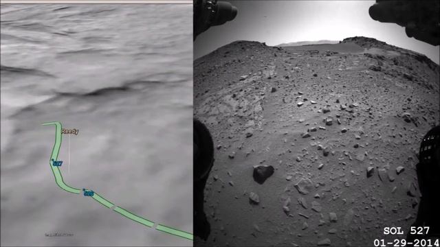 Mars Rover Curiosity - Dingo Gap (Sols 440-540) смотреть онлайн