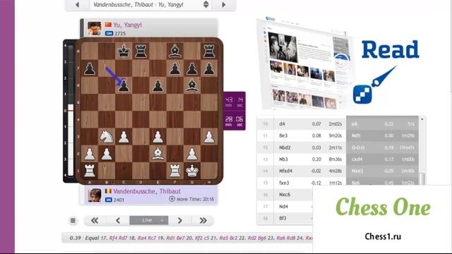 Партии с Олимпиады.Прямой эфир. Тур 2. Часть 3.