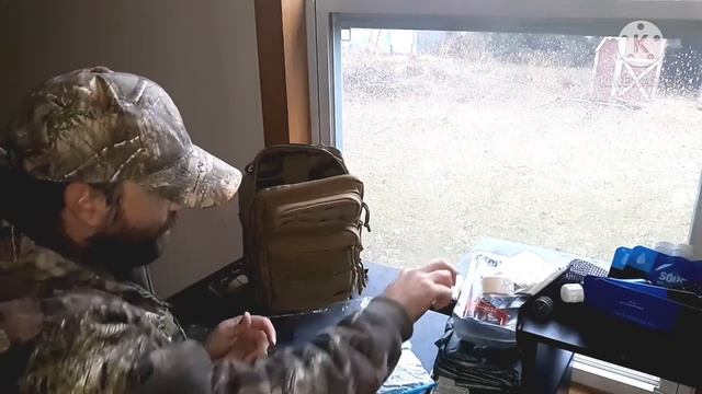 My EDC Hunting and fishing bag. смотреть онлайн