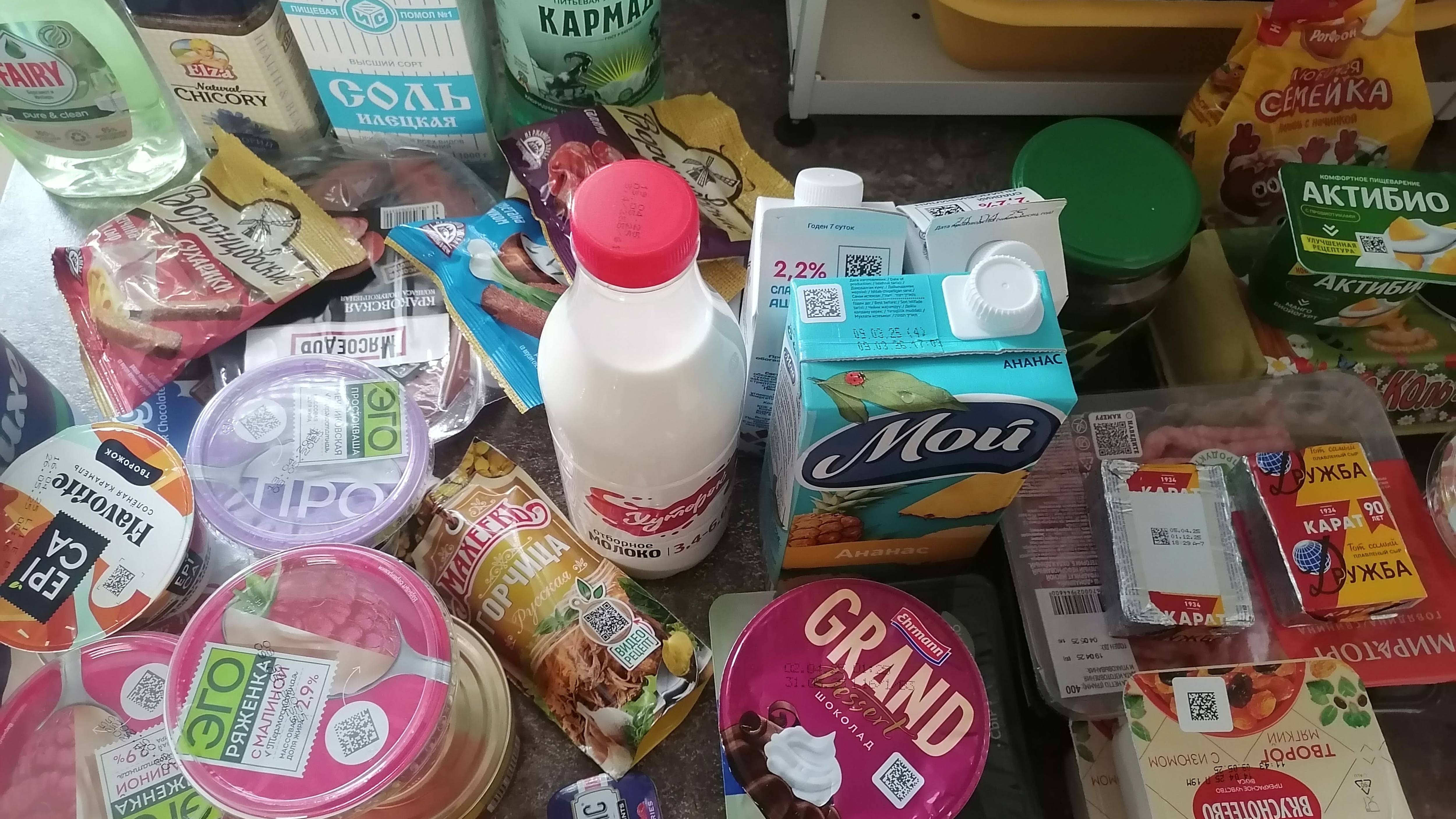 Доставка продуктов/Дикси/Покупка продуктов