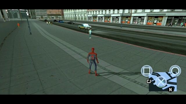 Spider-Man Sam Raimi Suit Gameplay - GTA SA Android смотреть онлайн