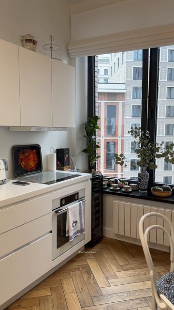 Кухня 11 кв.м в квартире дизайнера для большой семьи смотреть онлайн