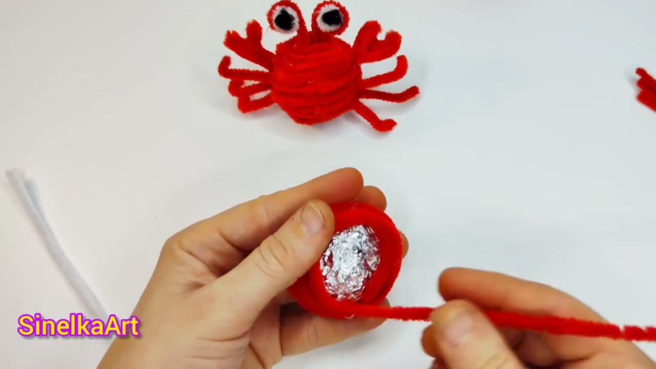 Поделка для детей Pipe Cleaner / DIY / Tutorial / Синельная проволока мастер класс смотреть онлайн