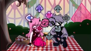 Рув и Сарвенте на свидании в моде Friday Night Funkin Date-Night Masses