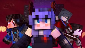 Falling - A Minecraft Music Video ♪