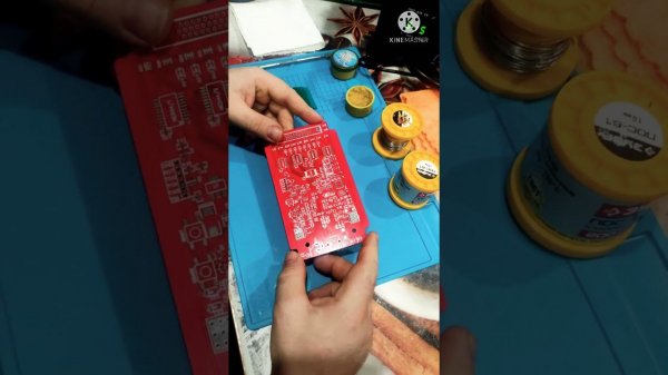 Подготовка к сборке основной платы Autoprog, Iprog+