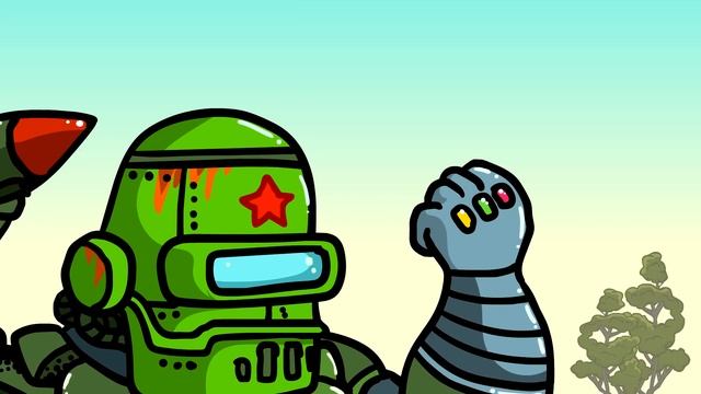 Битва БАТЯ ТАНК против СИЛ ЗЛА - Танковая Дичь (Анимация)