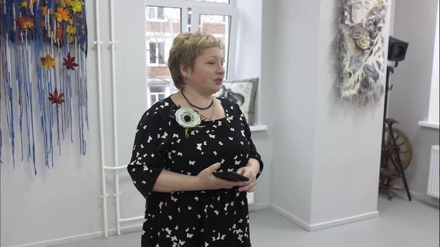 Открытие выставки работ Ольги Кадушкиной-Пилипенко «Дыхание» 03.04.2022 г. смотреть онлайн