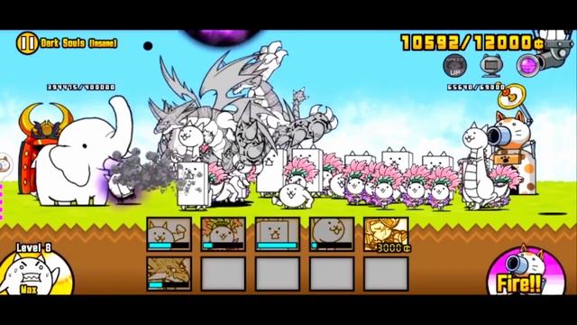 This is how I got my first crazed cat in the battle cats. смотреть онлайн