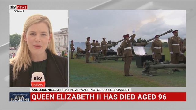 Hyde Park hosts 96-gun salute to honour the Queen's life