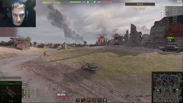 World of Tanks Приколы #68 (Мир Танков Баги Фейлы Смешные Моменты) Wot Танковая Нарезка Вот реплеи смотреть онлайн