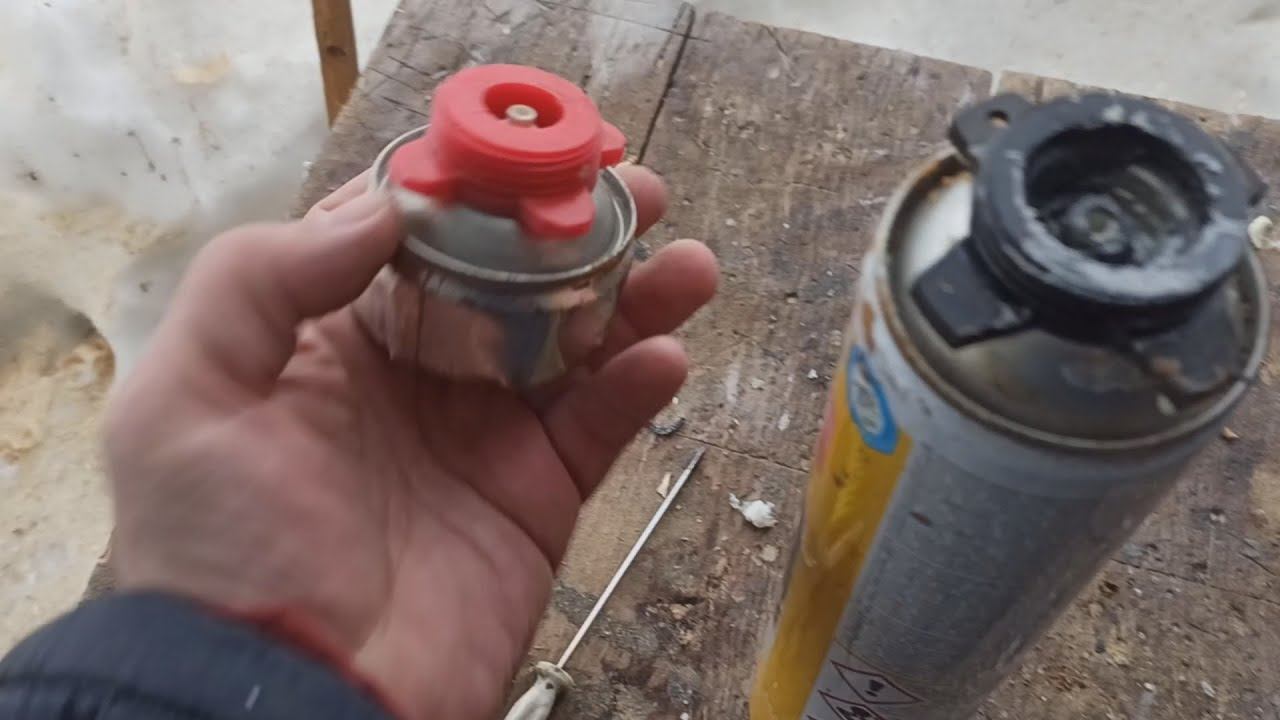 Не выходит ПЕНА из полного баллона. Как использовать неисправный баллон с монтажной пеной. смотреть онлайн