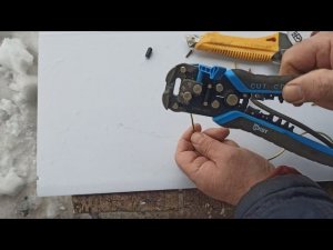 Почему я не купил это инструмент раньше. Стриппер КВТ WS-11 для зачистки проводов.