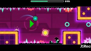 Прохождение последнего уровня. Geometry dash?!