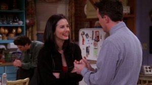 Чендлер объясняет Монике разницу между мужчиной и женщиной ☕ Сериал друзья