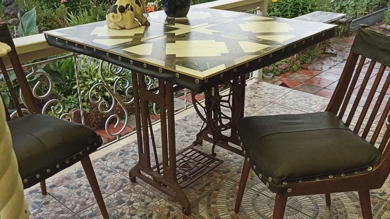 Стол на террасу своими руками.