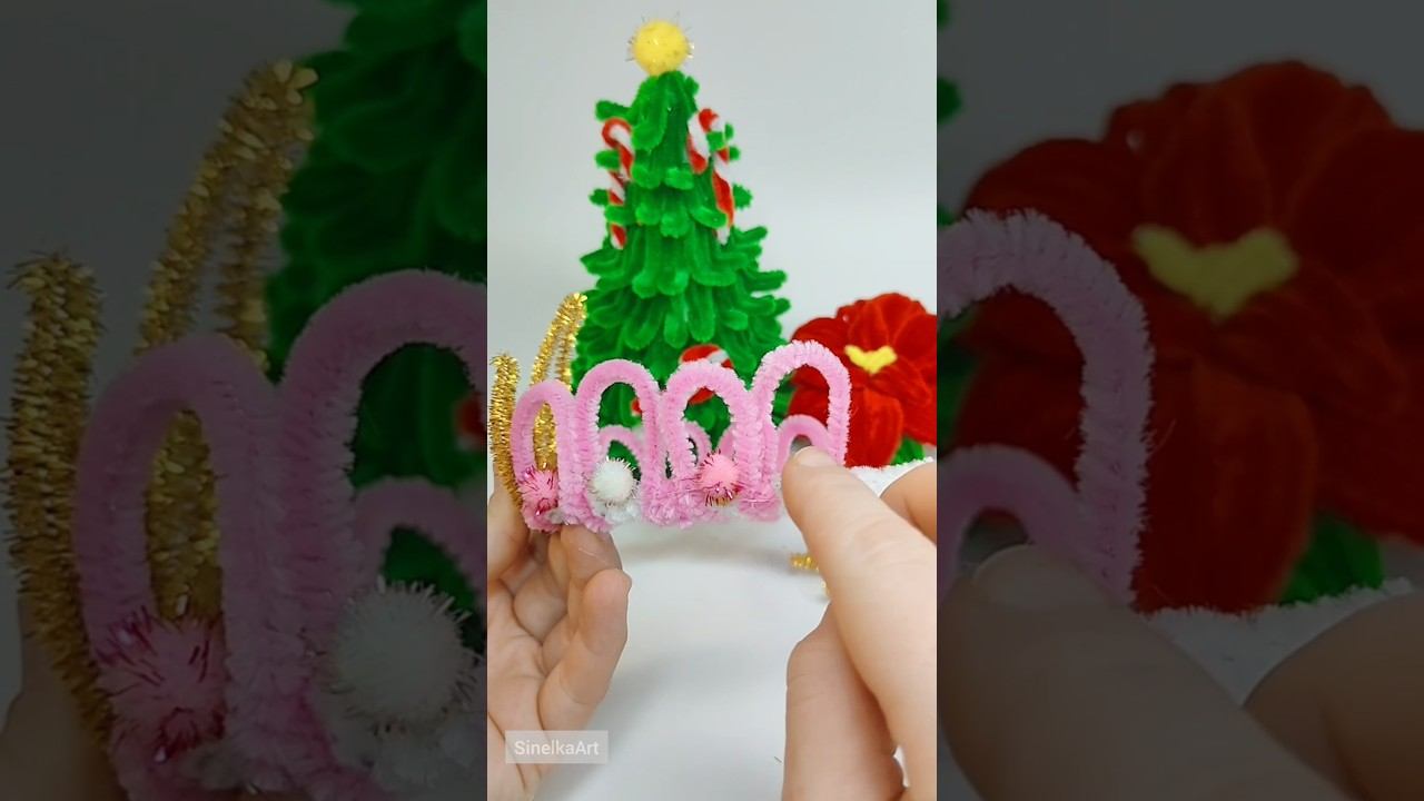 Корона из синельной проволоки своими руками. смотреть онлайн