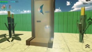 пасхалка на сломанную версию туалета в Chicken gun