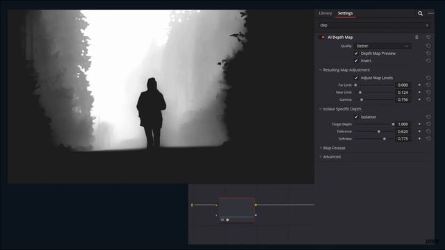КАРТА ГЛУБИНЫ в DaVinci Resolve за 3 минуты смотреть онлайн