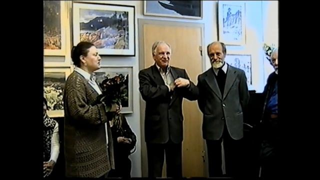 Открытие персональной выставки Сергея Стручкова, МГАХУ памяти 1905г. 18 марта 2005г. смотреть онлайн